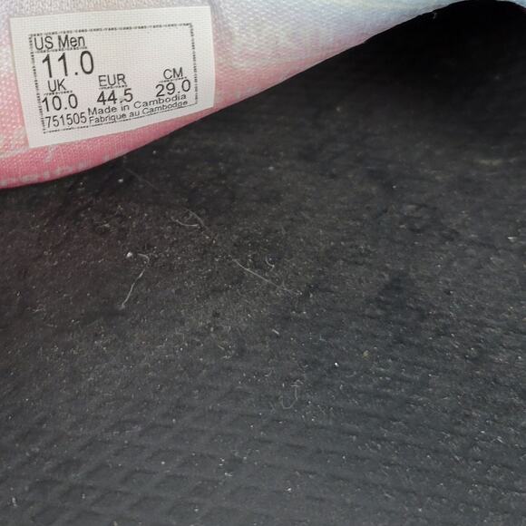 Vans Slides La Costa Sandals 11 Pride Black Logo Synthetic Nubuck Slip On - Picture 9 of 10